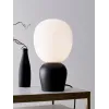 Buddy table lamp black structure/opal glass G9