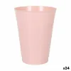 Set of glasses Dem   Multicolour polypropylene 4 Pieces 230 ml (24 Units)