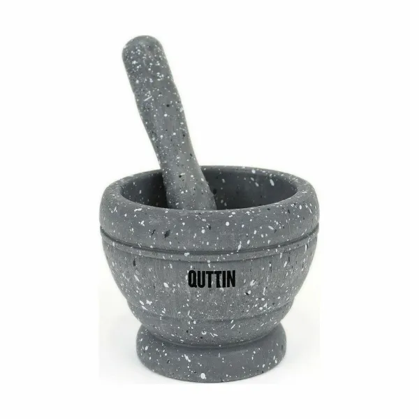Virtuvinis grūstuvas Quttin Plastmasinis 11 x 9 cm Juoda (12 vnt.)