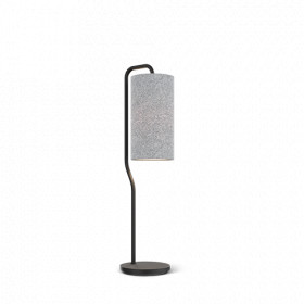 Pensile table lamp black structure E27