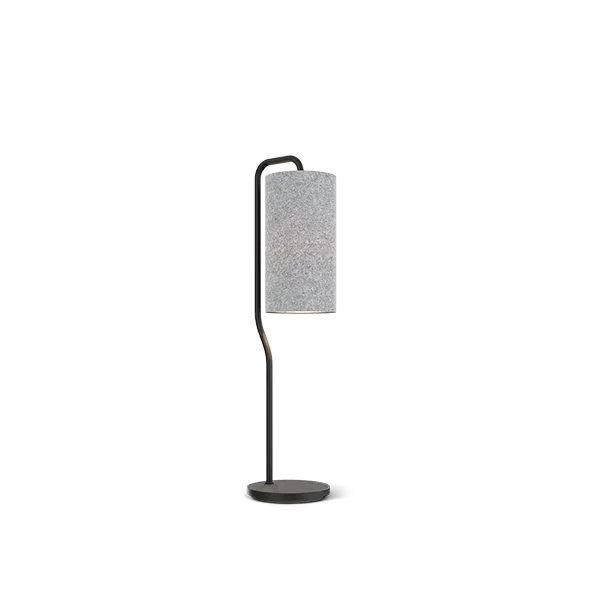 Pensile table lamp black structure E27