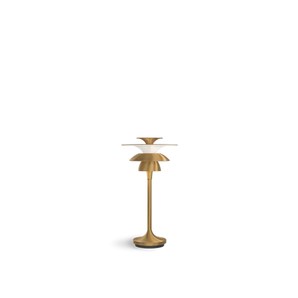 Picasso table lamp H347 antique brass G4