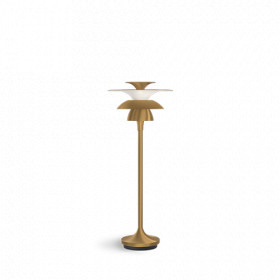 Picasso table lamp H457 antique brass G4