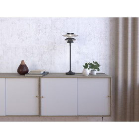 Picasso table lamp H457 oxide grey G4