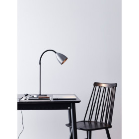 Trotsig table lamp oxide grey GU10