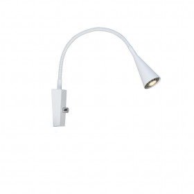 Ledro wall lamp flat white MR16