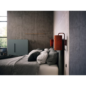 Belid Wall lamp Metal Dark red 5710277