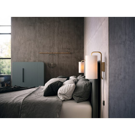 Belid Wall lamp Metal Sand structure 5710202