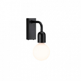 Regal wall lamp 1 IP44 flat black E27