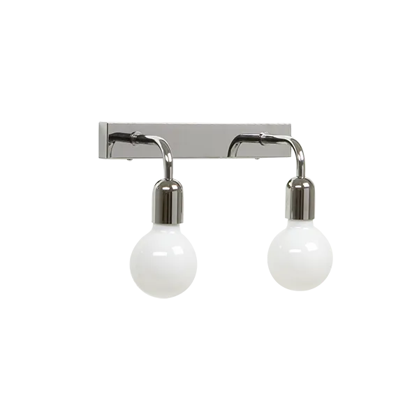 Regal wall lamp 2 IP44 chrome E27