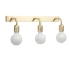 Regal wall lamp 3 IP44 polished brass E27