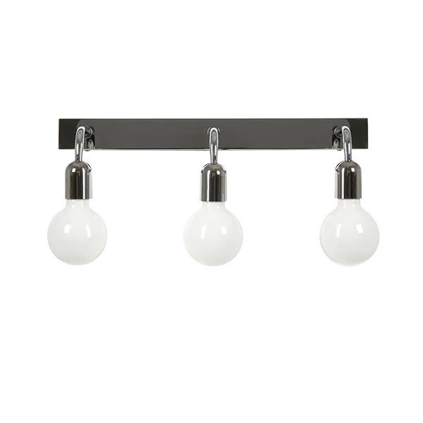 Regal wall lamp 3 IP44 chrome E27