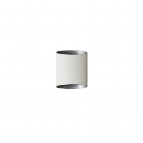 Sinne wall lamp white structure/silver G9