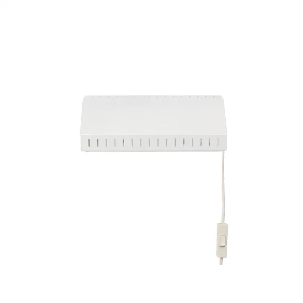 Vippa wall lamp flat white E14