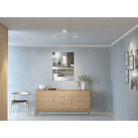 Cato track 3 flat white GU4/MR11