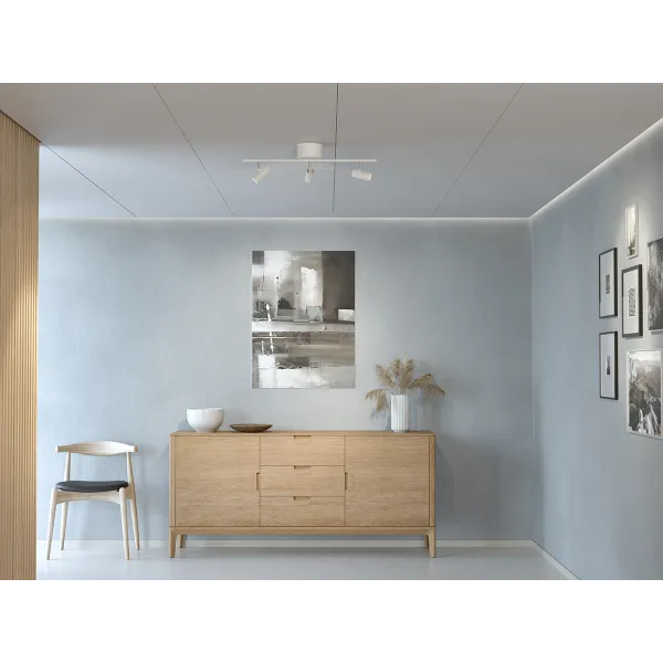 Cato track 3 flat white GU4/MR11