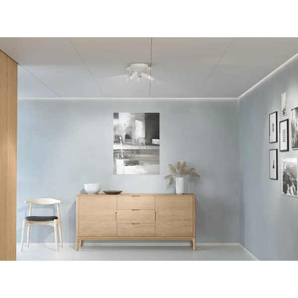 Cato 5-spot flat white GU4/MR11