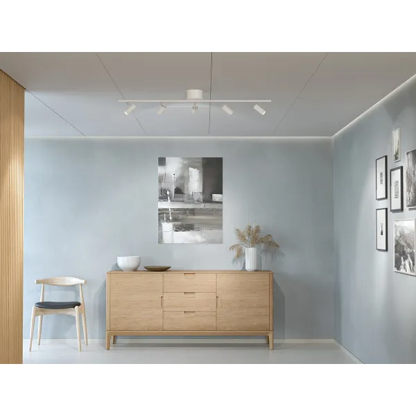 Cato track 5 flat white GU4/MR11