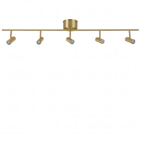 Cato track 5 polished brass GU4/MR11