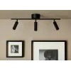 Cato Slim track 3 flat black LED GU10 mini