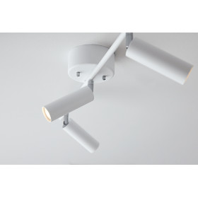 Cato Slim track 3 flat white LED GU10 mini