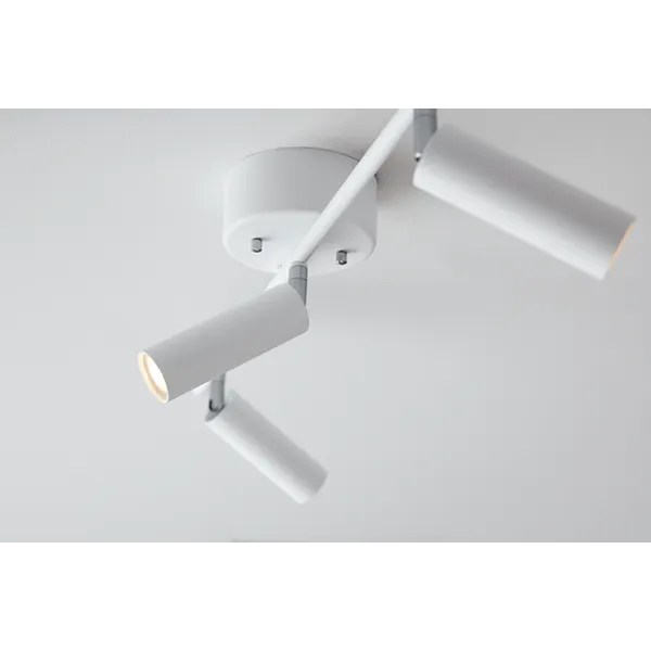 Cato Slim track 3 flat white LED GU10 mini