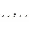 Cato Slim track 5 flat black LED GU10 mini