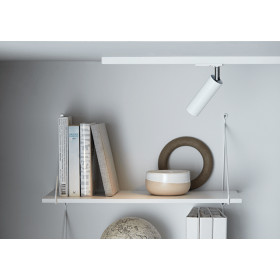 Cato Slim spotlight Global 1-phase flat white GU10