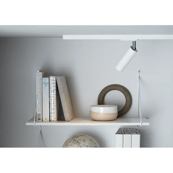 Cato Slim spotlight Global 1-phase flat white GU10