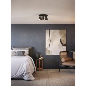 Tyson 5-spot black structure GU10