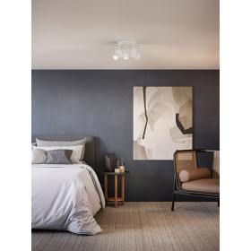 Tyson 5-spot white structure GU10