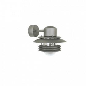 Mira wall lamp IP23 D240 graphite E27