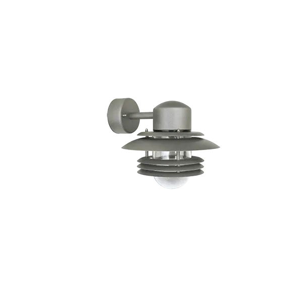 Mira wall lamp IP23 D240 graphite E27