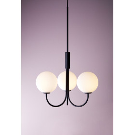 Ballon chandelier black G9