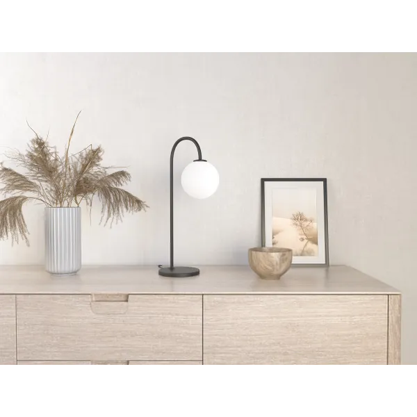 Ballon table lamp black G9