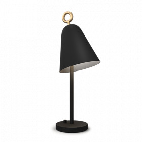 Bella table lamp flat black E14