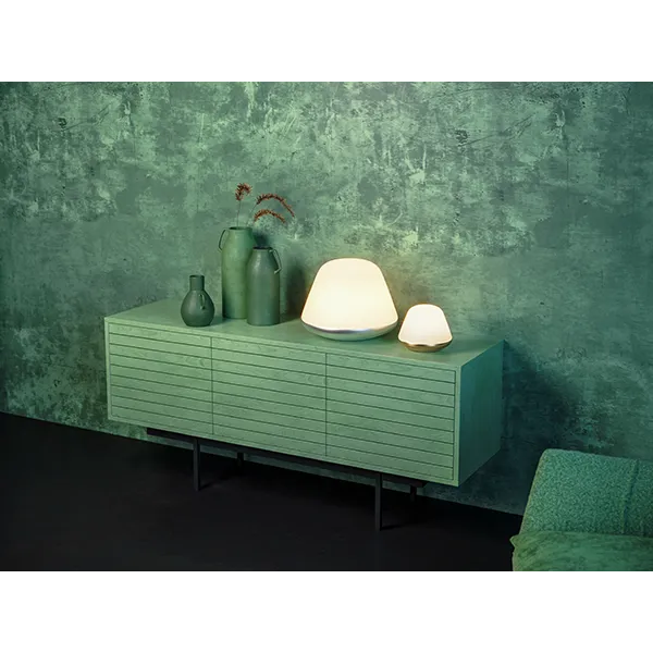 Bloom Small table lamp D200 brass E27