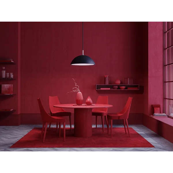 Bowl pendant black E27