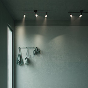 Cut spotlight track (3) black G9