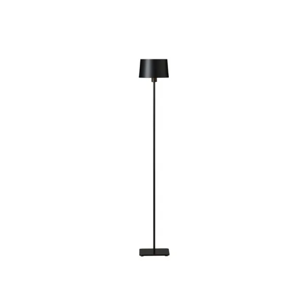 Cuub floor lamp mat black E14