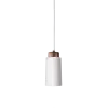 Edge pendant S White E27