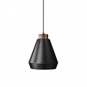 Edge pendant M Black E27