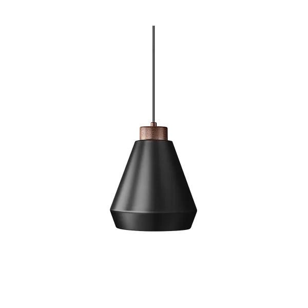 Edge pendant M Black E27