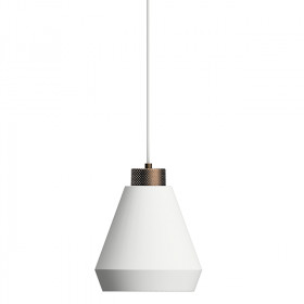 Edge pendant M White E27