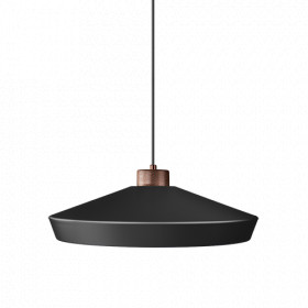 Edge pendant L Black E27