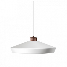 Edge pendant L White E27