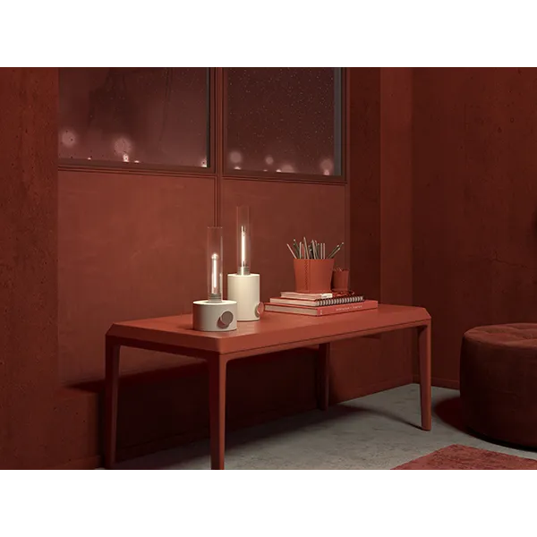 Harbor table lamp Small White E14