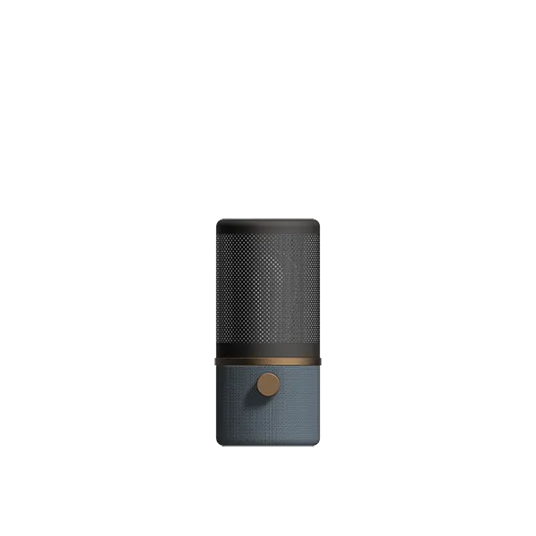 Jazz table lamp blue E27