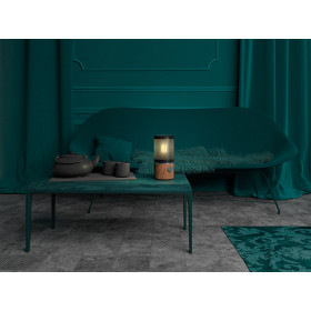 Jazz table lamp dark oak E27