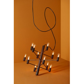 Herstal Chandelier Metal Graphite HB16659712313